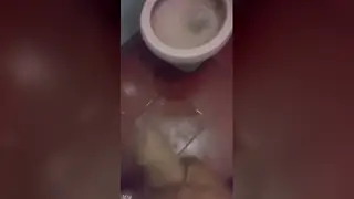 Latino Guy Jerks Off With Sebum and Saliva