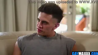 Three Roommates Share Bareback Threesome