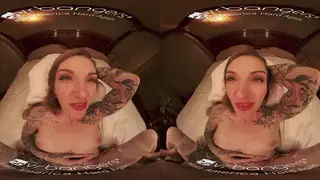 Petite Blonde in Stockings Cheats in VR POV