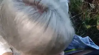 European MILF Takes a Massive Cock Deep Outdoors