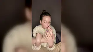 Lesbian Pair Explores Foot Worship and Oral