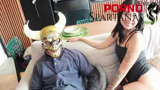 Curvy Latina Wife Takes Anal in Cuckold Encounter
