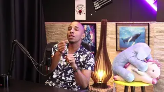 Ebony Teen Takes Two Cocks in Lingerie Cuckold Compilation