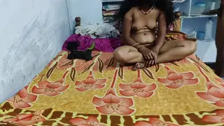 Indian Wife Rides Her Lover to a Creampie as Her Husband Films