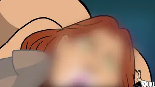 Redhead Stepmom Takes Multiple Men in an Alley