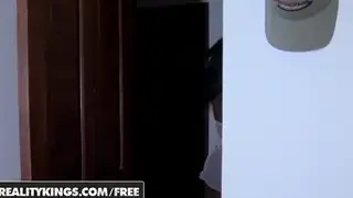 Ebony Teen Takes Rough POV Pounding in Doggystyle and Missionary