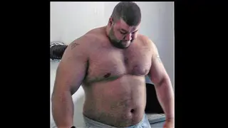 Hairy Bear Compilation Showcases Massive Muscle and Cock