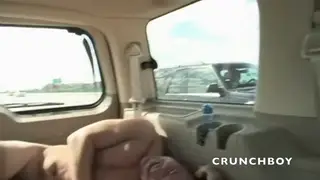 Muscular Latino and Twink Share a Wild Car Ride