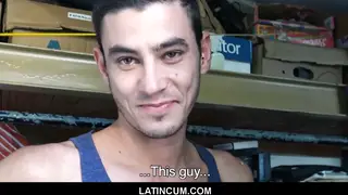Three Latino Amateurs Suck and Bareback Fuck for Cash on Camera