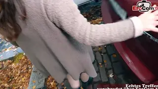 Curvy BBW MILF Picked Up Outdoors for POV Casting Session