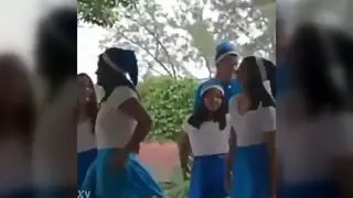 Latin Twink Dances Hot for Christmas Celebration