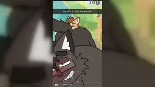 Hairy Cosplay Stud Strokes to Cumshot in Camp Setting