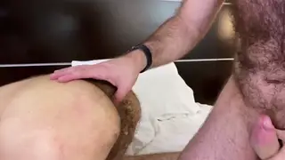 Hairy Bear Daddy Takes Raw Anal in a Cosplay Marathon