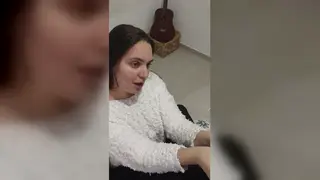 Curvy Latina Wife Delivers Sloppy Blowjob and Takes Facial