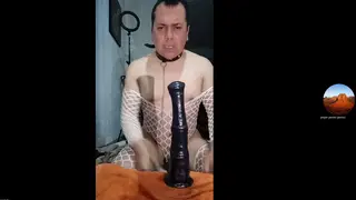 Muscular Jock Endures Deepthroat BDSM on Webcam