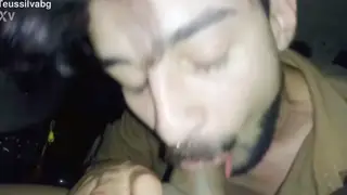 Married Man Takes Car Blowjob Until Release