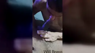 Latino Stranger Delivers BBC Creampie and Facial at Gloryhole