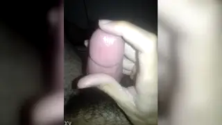 Hairy Latino Works His Thick Cock in Solo Session