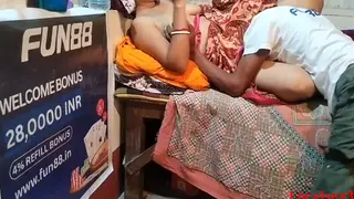 Indian Couple Performs Webcam Show with Blowjob and Doggystyle