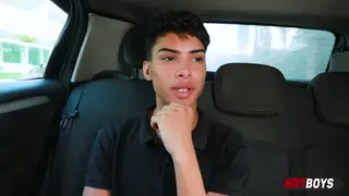Driver Gets a POV Blowjob Before Bareback Sex