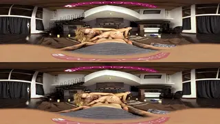 Blonde Duo Share Boyfriend in VR Threesome