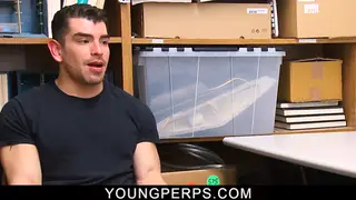 Young Suspect Caught Stealing Pays With Bareback Sex
