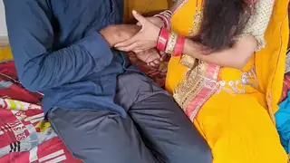 Indian Teen Swallows Cum After Kitchen Blowjob