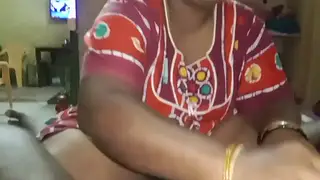 Indian MILF Boss Seduces Her Employee at Home