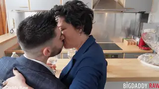 Blonde MILF Gets a Kitchen Creampie Before Outdoor Pissing