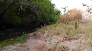 Curvy Teen Gets Pounded by Stranger at Waterfall