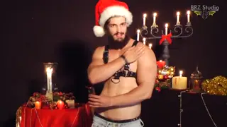 Latino Soloist Strokes Thick Cock to Explosion