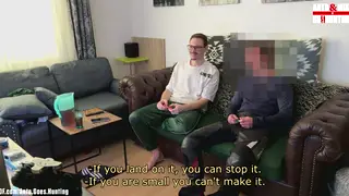 European Twink Claims Virgin Straight Friend's First Blowjob