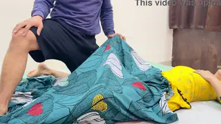 Curvy Stepmom Experiences Her First Time with a Footjob and Rimming