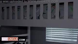 Teen Roommates Explore First Time in College Dorm