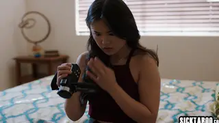 Petite Asian Joins Lesbian Threesome with Boyfriend