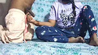 Indian MILF and Teen Couple Fuck Vintage Style Outdoors