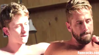 Stepbrothers and Friend Explore Threesome Desires