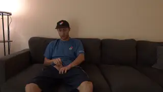 Delivery Guy Services Customer in Uniform in POV