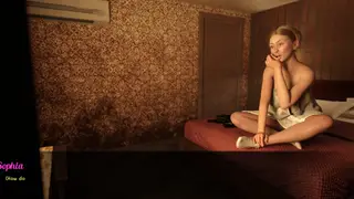 Ebony MILF with Big Natural Tits Gets Kinky in Hotel Room