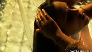 Indian MILF Strips Slowly in Midnight Tease