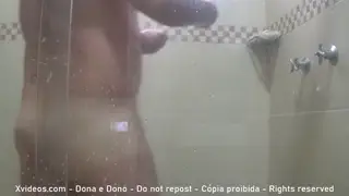 Mature Couple Caught on Shower Webcam