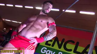Hairy European Bears Share Oral and Anal Pleasure Outdoors