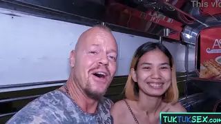 Petite Asian Teen Gives Blowjob to Stranger