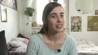 Brunette Explores Anal Pleasure With Butt Plug Solo