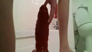 Solo Guy Stretches His Hole With Massive Fantasy Toys