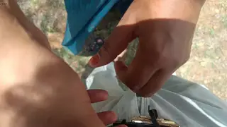Indian MILF Meets Stranger for Outdoor Office Roleplay