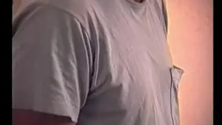 Mature Guy Gives Sloppy Blowjob and Strokes to Cumshot
