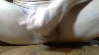 Japanese Guy Finishes Hard After Handjob