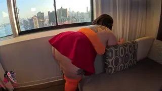 BBW Cosplayer Teases in POV with Voluptuous Curves and Ink