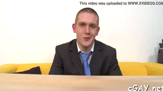 Muscular Teen Takes a Hard Bareback Ride